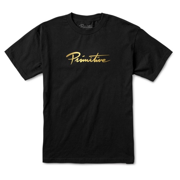 T-Shirt Primitive Clasica negra