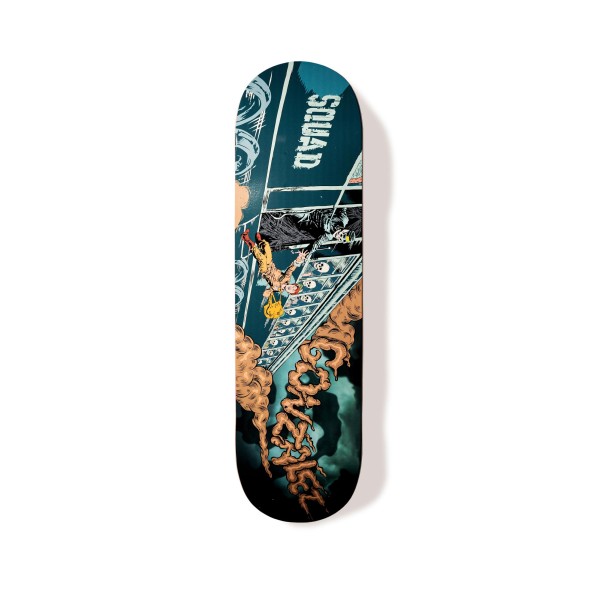 Squad Skateboard TREN DE LA MUERTE " SEBASTIAN GONZALEZ